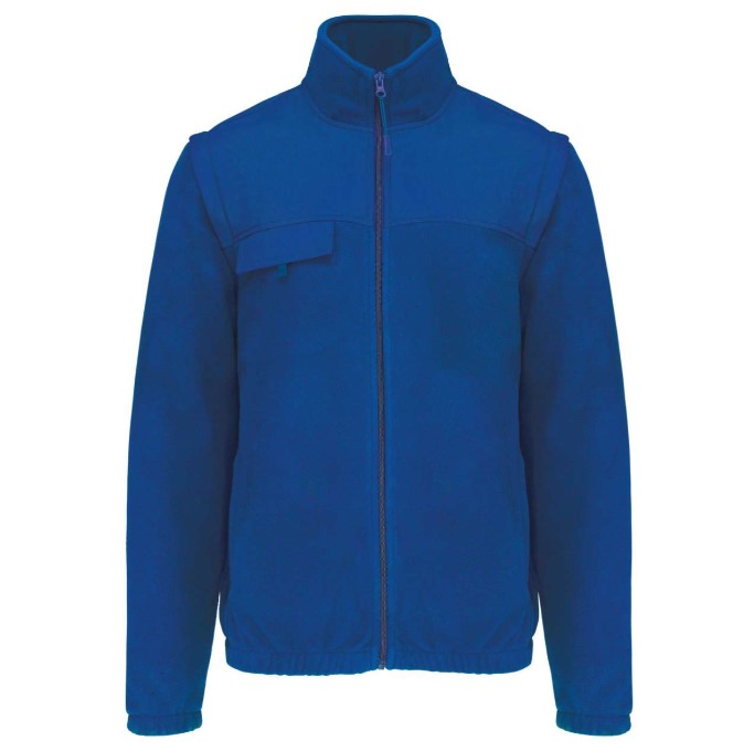 2-in-1 Fleece Jacket with Removable Sleeves