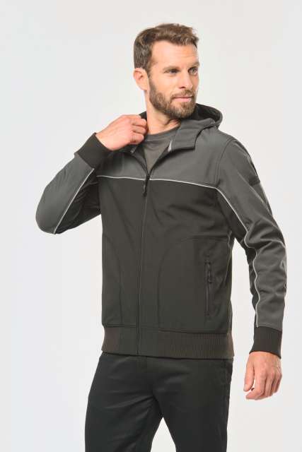 WK450 Unisex 3-Layer Two-Tone Bionic Softshell Jacket