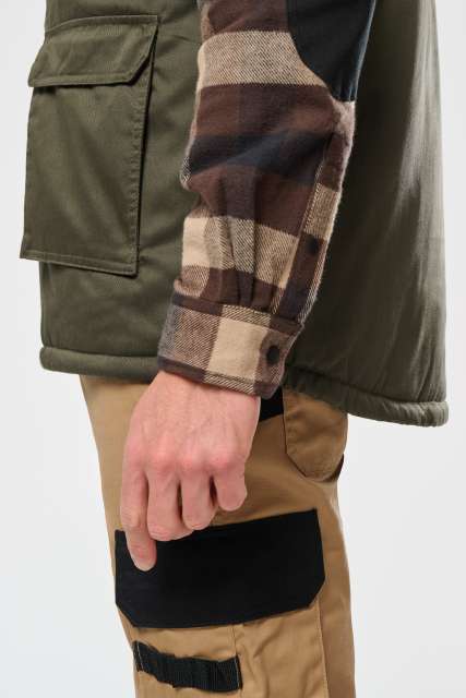 WK607 Unisex Padded Multi-Pocket Polycotton Vest