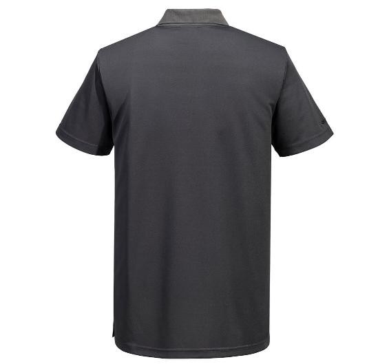 DX410 Polo Shirt S/S - Metal Grey