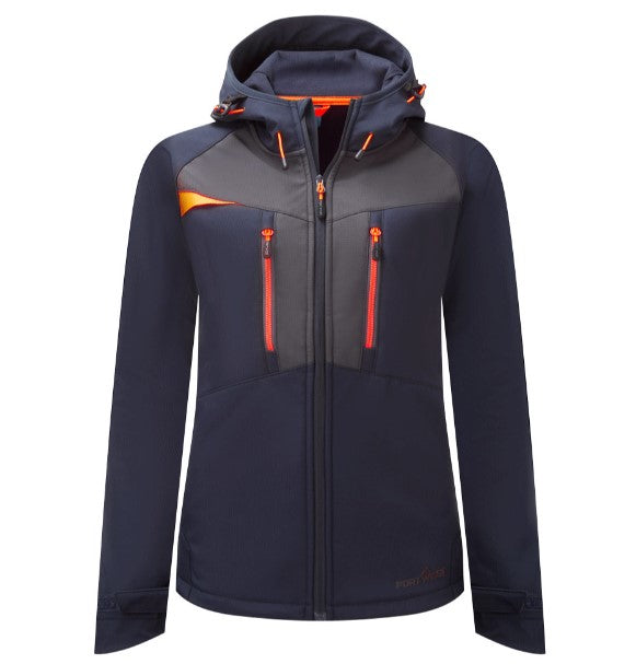 DX486 Women’s Softshell Work Jacket - Navy