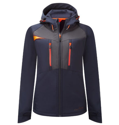 DX486 Women’s Softshell Work Jacket - Navy